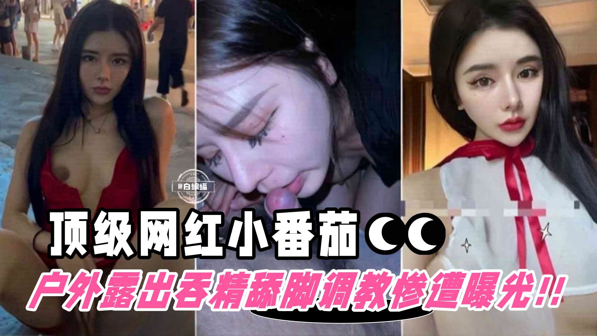 被包养户外露出舔脚吞精等调教惨遭粉丝曝光！网红小番茄的世界末日